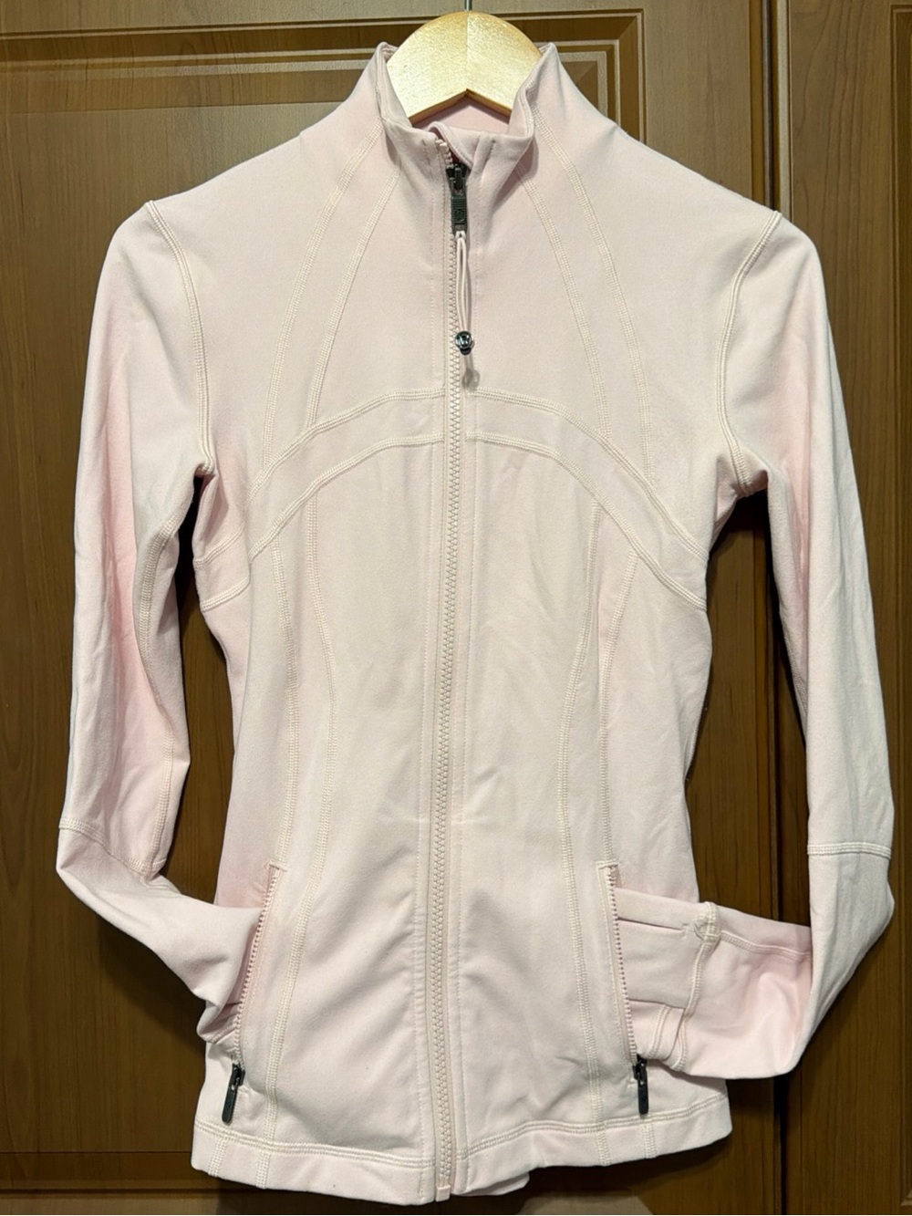 lululemon athletica Pale Pink Full-Zip Utility Jacket